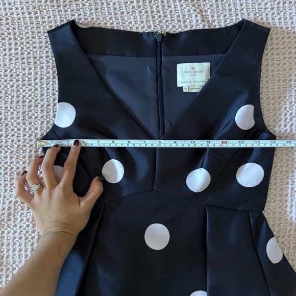 Kate Spade New York Polka Dot Fit & Flare Dress – Size 00 - Picture 10 of 11